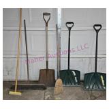 Show Shovels, Brooms, Misc