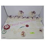 Crocheted, Hand Made Ornaments