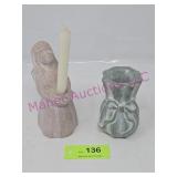 (2) Angel & Bud Vase Isabel Bloom