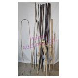 Tiki Torches, Bamboo Stakes