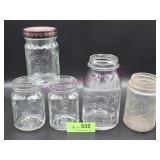 Vtg Drey, Presto, & Hershey Jars