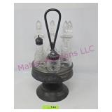 Castor Cruet Set Victorian