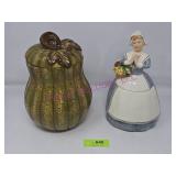 Pilgrim & Gourd Cookie Jars
