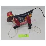 Antique Tin Climbing Monkey