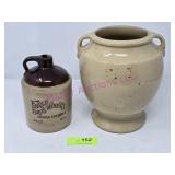 Stoneware Crock & Jug