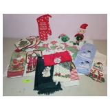 Holiday Towels, Rug, Pot Holders, Giggle Ball,