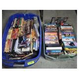 (2) XL Totes of VHS Tapes *Over 200*