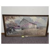 48' Print 'The Old Spring House #2' Eric Sloane