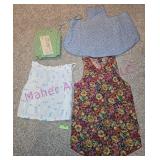 (4) Aprons Handmade