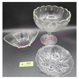 Vtg Glass Bowls