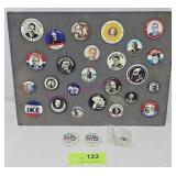 Vtg Presidential Campaign Buttons