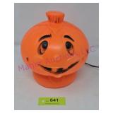 Pumpkin Blow Mold Bumpkin Lamp