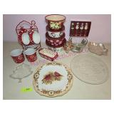 Holiday Dishes, Plates, Bowls