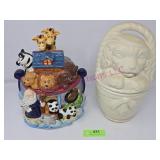 (2) Noah's Ark, Puppy Cookie Jars