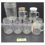 (3) Pepsi Jars, S/P shakers, Golden Harvest