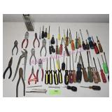 Screwdrivers, Pliers, Misc