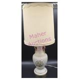 Victorian Hand Painted Lamp