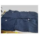 LOT OF 4 NEW KIDS NAVY BLUE ZIPPER HOODIES XL(14)