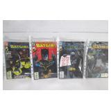 LOT OF 4 VINTAGE DC BATGIRL COMIC BOOK