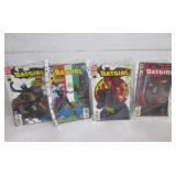LOT OF 4 VINTAGE DC BATGIRL COMIC BOOK