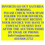 AFTER AUCTION INFORMATION!
