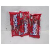 LOT OF 3 TWIZZLERS 250gr EACH BEST B:01 2026