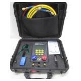 DUOVI DIGITAL HVAC  MANIFOLD PRESSURE GAUGE