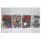 LOT OF 4 VINTAGE DC BATGIRL COMIC BOOK