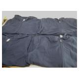 LOT OF 4 NEW KIDS NAVY BLUE ZIPPER HOODIES XL(14)