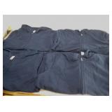 LOT OF 4 NEW KIDS NAVY BLUE ZIPPER HOODIES XL(14)