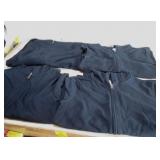 LOT 4 NEW KIDS NAVY BLUE ZIPPERED HOODIE L(10-12)
