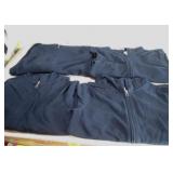 LOT 4 NEW KIDS NAVY BLUE ZIPPERED HOODIE L(10-12)
