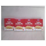LOT OF 4 NEW SUGAR COOKIE MIX 200gr