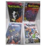 LOT OF 4 VINTAGE DC BATGIRL COMIC BOOK