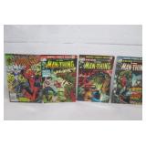 LOT OF 4 VINTAGE MARVEL COMIC BOOK