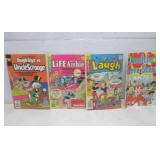 LOT OF 4 VINTAGE COMIC BOOKS , ARCHIE COMICS