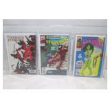 LOT OF 3 ASSORTED VINTAGE COMIC BOOKS