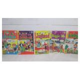 LOT OF 5 VINTAGE ARCHIE COMIC BOOKS