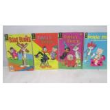 LOT OF 4 VINTAGE COMIC BOOKS : DAFFY DUCK, BUGS BY