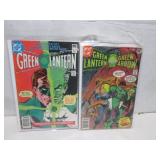 LOT OF 2 VINTAGE DC GREEN LANTERN COMIC BOOKS