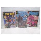 LOT OF 3 VINTAGE MARVEL STAR TREK COMIC BOOKS