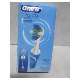 NEW ORAL B PRO 400 RECHARGEABLE TOOTHBRUSH KIT