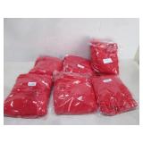 LOT NEW RED TABLE COVERS