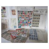 ASSORTED OLD USED STAMPS, ENVELOPES