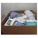 LARGE BOX FILLED WITH VARIOUS MOST NEW ITEMS