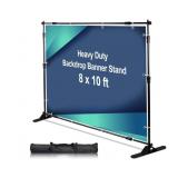 NEW IN BOX AK TOP BACKDROP BANNER STAND 8'x10'