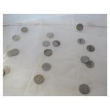 COLLECTION OF OLD CANADIAN NICKLES