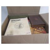 BOX OF REALLY OLD VINTAGE BOOKS