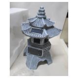 LOT OF 2 NEW SOLAR GARDEN DECOR