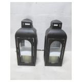 LOT OF 2 NEW 12'  CANDLE LANTERN